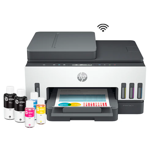 Impresora Multifuncional HP Smart Tank 750 Wi-Fi, Bluetooth
